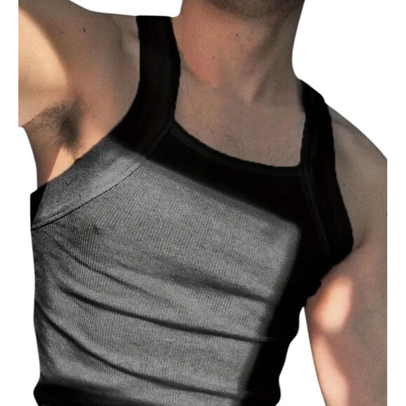 Square (G-Unit Style)-(Tank Top)-(Black)-(Size:L)-(New)-$13.00 - Picture 2 of 5